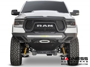 Dodge Ram Rebel Stealth Fighter Winch Front Bumper w/ Sensors